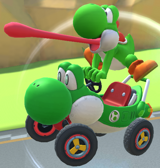 ヨッシーターボ - マリオカート 歴代マシン図鑑 - atwiki（アットウィキ）